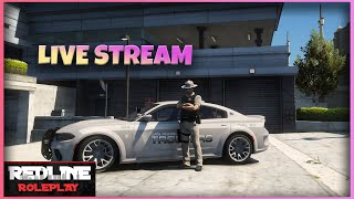 RedlineRP  Live Stream  On Duty  GTA5 Roleplay [upl. by Lener]