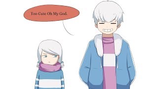 Fell Sans started a joke【 Undertale Comic dubs 】 [upl. by Mohl480]