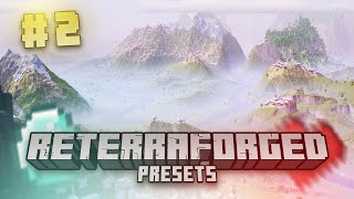 My 3 NEW Favorites Reterraforged Presets w Distant Horizons [upl. by Anita]