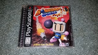 Bomberman World PS1  Full Playthrough Normal Game 25th Anniversary Edition [upl. by Harpole]