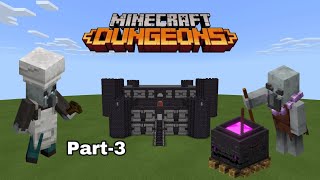 How to build an arch illager castle in Minecraft Part3 [upl. by Ogilvy824]