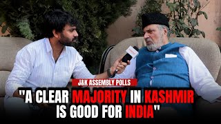 Muzaffar Hussain Baig On JampK Assembly Polls Geelani Baramulla And Separatism In Valley [upl. by Sandon]