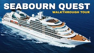 Seabourn Quest  Full Ship Walkthrough Tour  4K  2024 [upl. by Toy893]