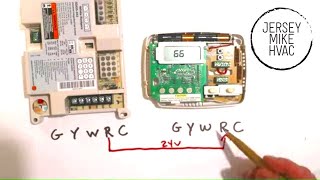 Thermostat Wiring at Control Boards [upl. by Shien]