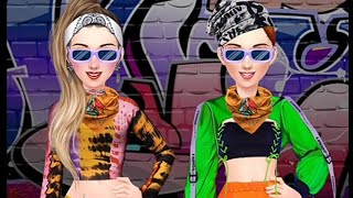 Fashion show game hip hop star makeup and dressup  fashionshow [upl. by Oira]