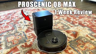 1 Week Review of Proscenic Q8 Max [upl. by Etnoid]