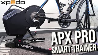 XPEDO APX Pro Smart Trainer Details  Ride and Data Review [upl. by Seadon]