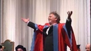 Five Mantras for life by Rik Mayall Honorary Doctorate of the University of Exeter [upl. by Ereynihc207]