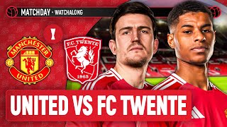 Manchester United 11 FC Twente LIVE STREAM WatchAlong  Europa League [upl. by Nylecsoj]