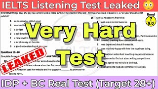 10 October 19 October 2024 IELTS Listening Practice Test With Answer  Hard IELTS Listening Test [upl. by Kacie983]