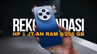 7 Rekomendasi HP 1 JUTAAN RAM 8256 GB TERBAIK 2024 SPEK DEWA [upl. by Naehgem]