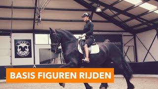 Basis figuren rijden  PaardenpraatTV [upl. by Swehttam]