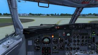 Lets Fly Around The World  Etappe 6  Tampa nach Atlanta  CaptainSim 737100 12 [upl. by Doralynn]