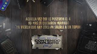 Miguel Comando  El Manny Lyric Video [upl. by Atews]