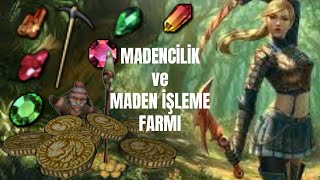 Madencilik ve Maden İşleme Farmı  Maden Farmı Kârlı mı  Eritme Taş metin2 [upl. by Oile563]