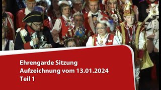 Karnevalsitzung Ehrengarde der Stadt Neuwied 2024 Teil 4 [upl. by Irami926]