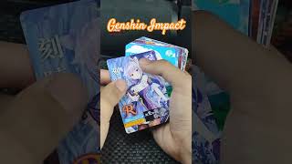 Genshin Impact Cards genshinimpact genshin foryou fypシ tradingcards [upl. by Malvin756]