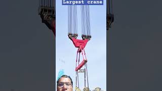 Largest crane crane construction automobile excavator technology cliff adventuretravel fun [upl. by Htenay162]