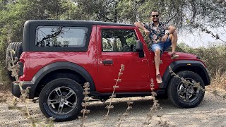 2023 Mahindra Thar RWD Diesel  Detailed Drive Review [upl. by Gerrard267]