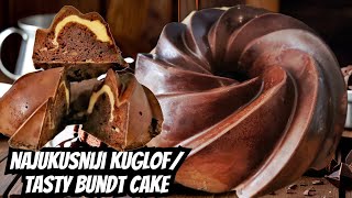 KUGLOF SA PUDINGOM I COKOLADOMCHOCOLATE BUNDT CAKE RECIPE [upl. by Htebzile143]