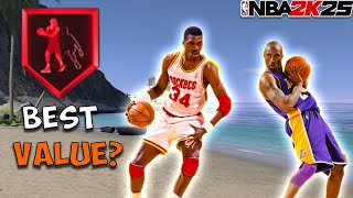 THE POWER OF LEGEND POST UP POET IS GAMEBREAKING in NBA 2K25 [upl. by Las254]