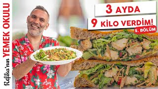 Gurme Diyetle Nasıl 9 Kilo Verdim  Şehriyeli Tavuklu Salata 🥗 Pratik Sağlıklı Beslenme İpuçları [upl. by Dnalrah164]