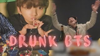 moments when bts is drunk [upl. by Ycniuq284]