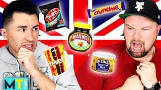 Americans Try Weird British Food for the First Time [upl. by Alita]