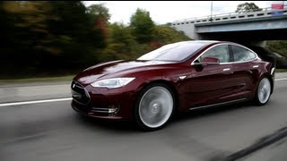 Car and Driver Tested  2013 Tesla Model S  Review  CAR and DRIVER [upl. by Holcomb]