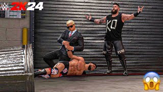 Kevin Owens and Cody Rhodes destroys Austin Theory  WWE 2K24  GAMEPLAY  XBOX SERIES S  BRAWL [upl. by Jepson]