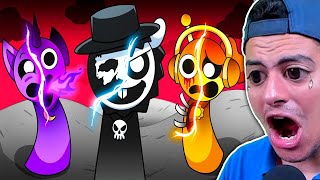 SPRUNKI But Theyre NIGHTMARE CRITTERS  Gone WRONG  INCREDIBOX SPRUNKI Animations [upl. by Nebe]