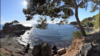 Balade à Bandol en Provence sur le sentier des Douaniers [upl. by Ocsinarf]