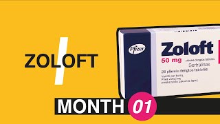 1 Month On Zoloft My Sertraline Journey [upl. by Erlina]