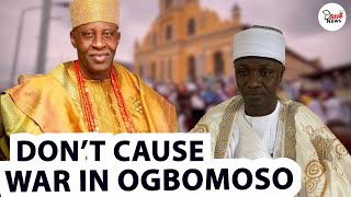 DONT CAUSE WAR IN OGBOMOSO  AMOTEKUN OD CALLS OUT AYILARA FAMILY ON CHIEF IMAM amp OBA GHANDI OLAOYE [upl. by Aseena311]