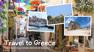 12 hours on the Stunning Greek Island of Aegina  Greece Travel Vlog Αίγινα [upl. by Suoivatco862]