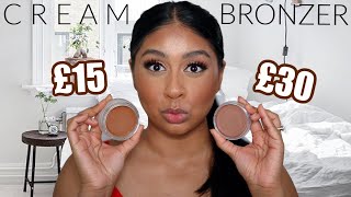 NARS vs XX REVOLUTION CREAM BRONZER REVIEW [upl. by Juliana]