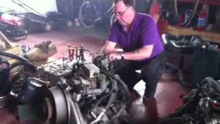 Panhard AML90 Replacement Engine Start Up [upl. by Yerag]