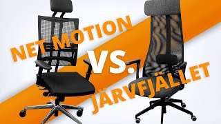 Ikea Järvfjället vs Net Motion Vergleich der Bürostühle [upl. by Bernat530]