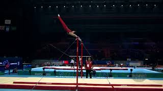 ABDELRAHMAN Ahmed EGY  2022 Artistic Worlds Liverpool GBR  Qualifications Horizontal Bar [upl. by Montagna981]