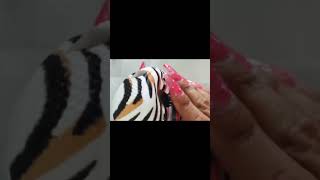 how to put jibbitz on your Crocs when you have acrylics crocs nailhacks acrylicnails [upl. by Alyakem]