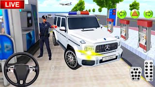 🆔🔴LIVE NEW🔴Crazy police Car Hyundai i20N in The gas station3D Driving Class Simulation gameplays [upl. by Claudina]