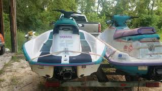 Yamaha Waveventure 700 water flush hookup [upl. by Aivun]