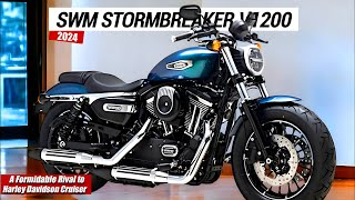 2024 SWM Stormbreaker V1200  A Formidable Rival to Harley Davidson Cruiser Dominance [upl. by Helas]