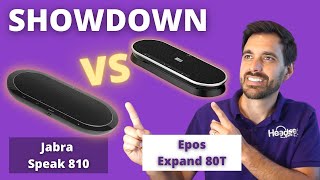 SHOWDOWN Jabra Speak 810 Vs Epos Expand 80T  LIVE MIC amp SPEAKER TEST [upl. by Boggers]