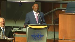 39th Assembly Opening Address by President of ICAO Council [upl. by Ellebana]