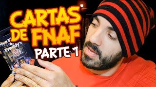 ABRIENDO CARTAS SORPRESA OFICIALES DE FIVE NIGHTS AT FREDDYS FNAF CARDS UNBOXING PARTE 1 [upl. by Aneleiram]