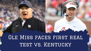 Ole Miss faces first real test of season vs Kentucky  Rebel Report LIVE [upl. by Htiekel165]