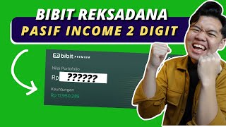 PENGHASILAN BIBIT REKSADANA 2023  REVIEW JUJUR APLIKASI BIBIT [upl. by Faludi]