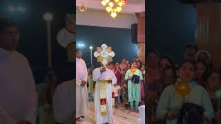 Mannar Parish  Candle Procession  Bharananganam St Alphonsa Shrine Church [upl. by Ailedua]