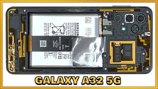 Samsung Galaxy A32 5G Disassembly Teardown Repair Video Review [upl. by Gildas]